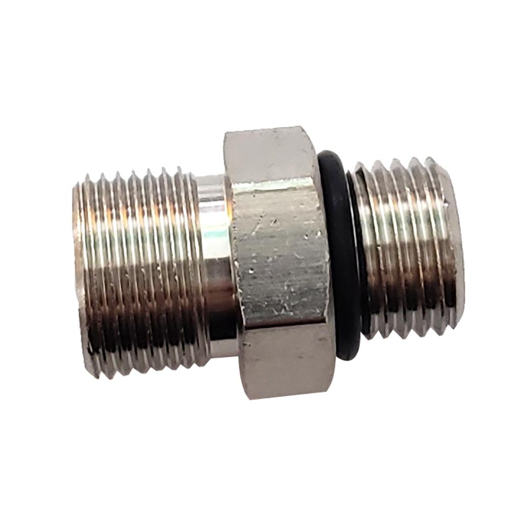 Octopus Orb Brass Straight Connector