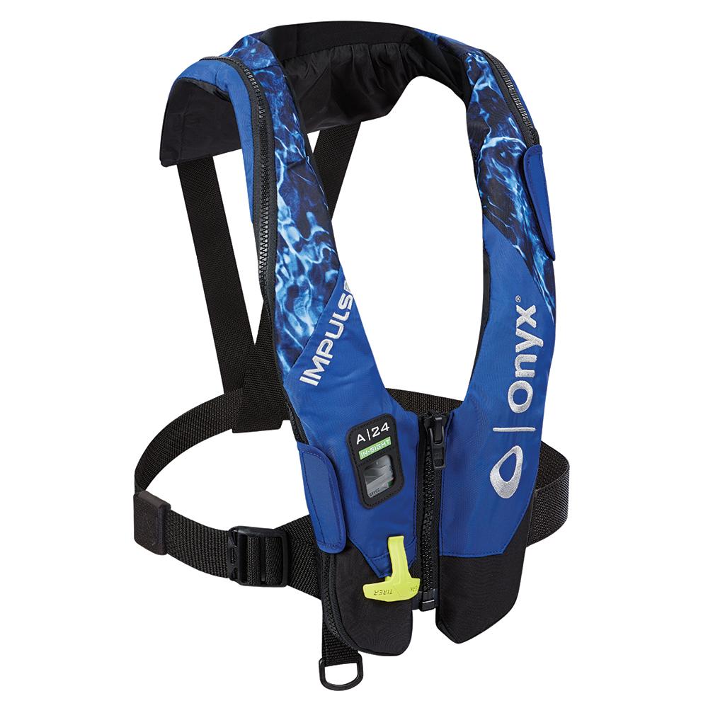 Everest Onyx Impulse A-24 In-Sight Automatic Inflatable Life Jacket (PFD) - Mossy Oak Elements - $320.99 at Everest