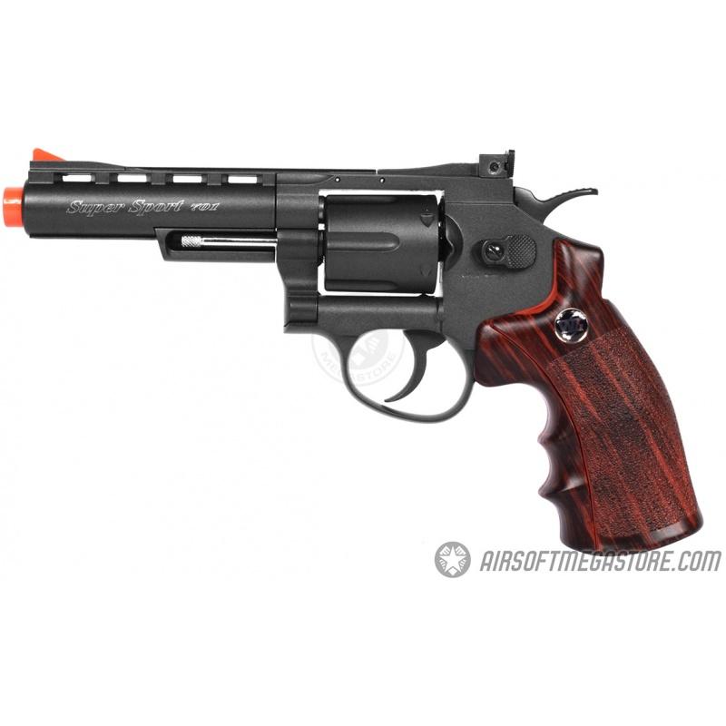 Everest WinGun WG M701 Full Metal 4 CO2 Airsoft Revolver Pistol - BLACK - $96.30 at Everest