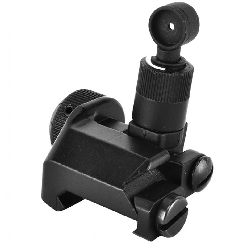 Everest Golden Eagle Airsoft SR25 / M4 / M16 Flip-Up 600M Rear Iron Sight - $14.93 at Everest