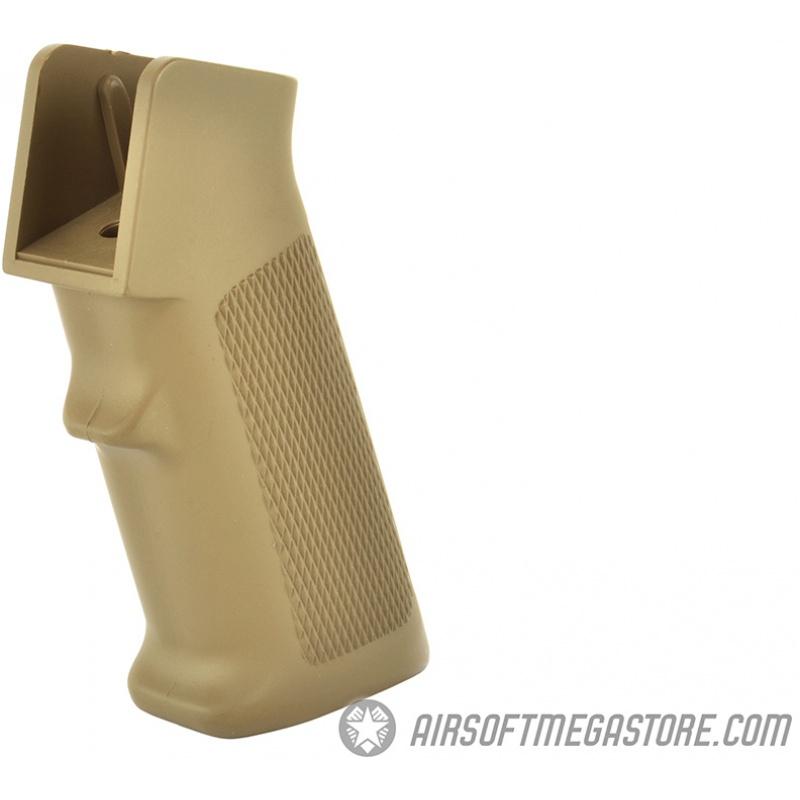 Everest Golden Eagle M4 / M16 Airsoft AEG Replacement Motor Pistol Grip - TAN - $9.58 at Everest