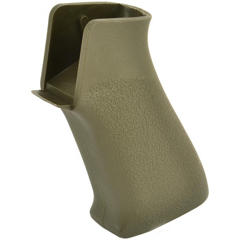 Everest Element Airsoft M4 / M16 AEG Textured Motor Pistol Grip - FOLIAGE - $13.86 at Everest