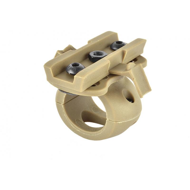 Everest Valken Tactical Airsoft Helmet Swivel 20mm Flashlight Clamp - TAN - $10.69 at Everest
