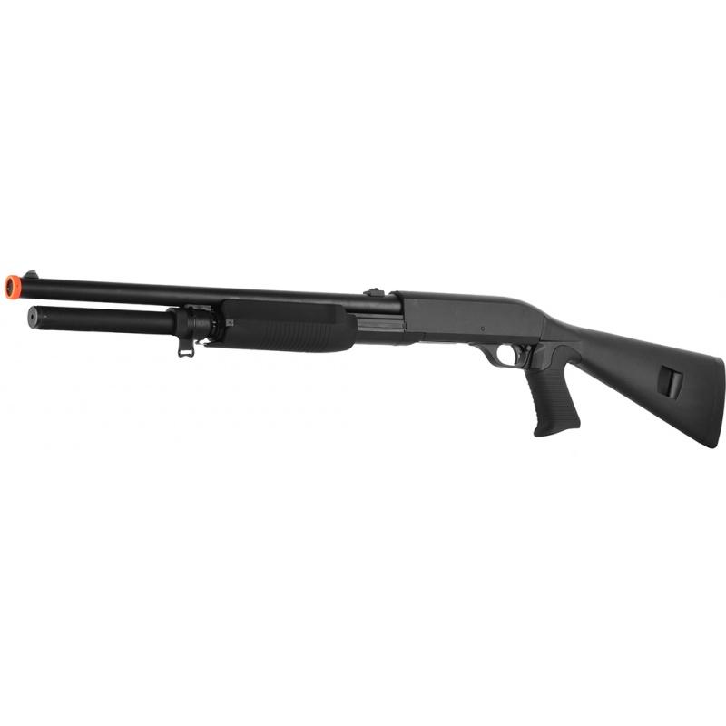 Everest ASG Licensed Franchi SAS 12 Pump Action 3-Shot Airsoft Spring Shotgun - $69.50 at Everest