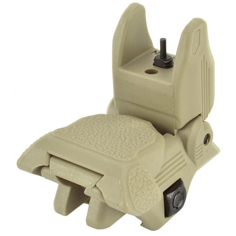 Everest ICS Tactical MA 160 Series Airsoft Flip Up Front Iron Sight - TAN - $21.35 at Everest