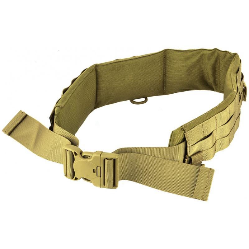 Everest TMC Rugged MOLLE Duty Battle Belt w/ Padded Liner - TAN - $33.12 at Everest