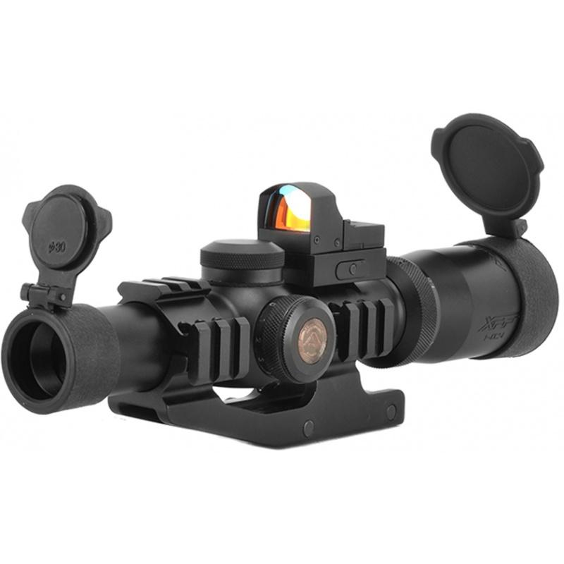 Everest AIM Sports The Reaper 1-4x24mm Tri-Illuminated Scope w/ Red Dot Sight - $246.05 at Everest