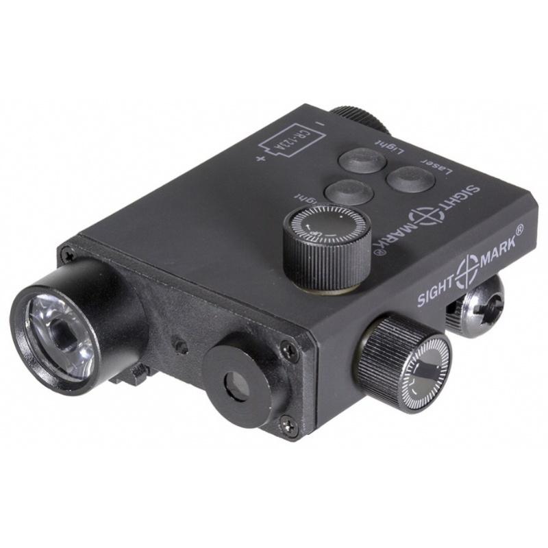 Sightmark LoPro Green Laser / 220 Lumen Flashlight Combo - BLACK
