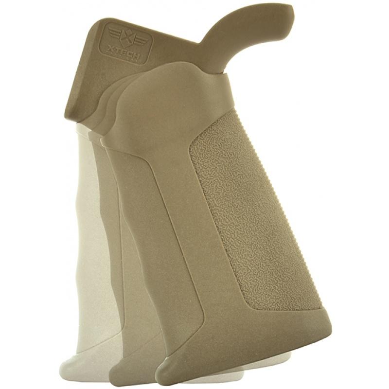 Everest XTECH Tactical Adjustable Tactical Grip ATG AR-15 Pistol Grip - TAN - $18.14 at Everest