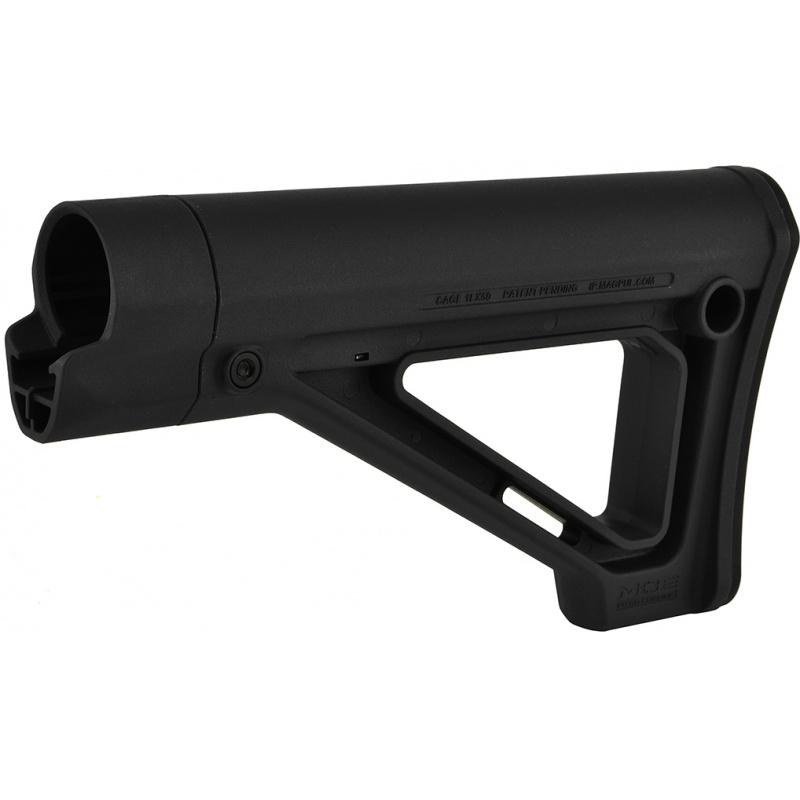 Everest Magpul MOE Fixed Carbine Stock for MilSpec Airsoft Rifles (Black) - $37.44 at Everest