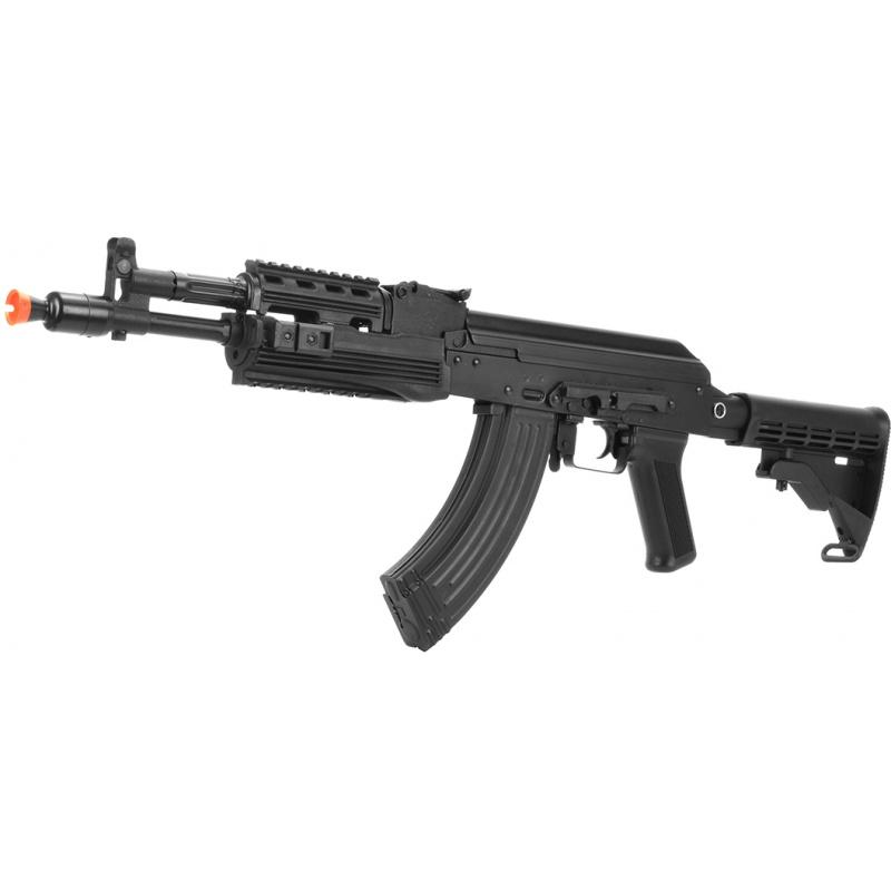 Everest LCT Airsoft AK-104 Assault Rifle AEG w/ Folding Stock - Black - $371.29 at Everest