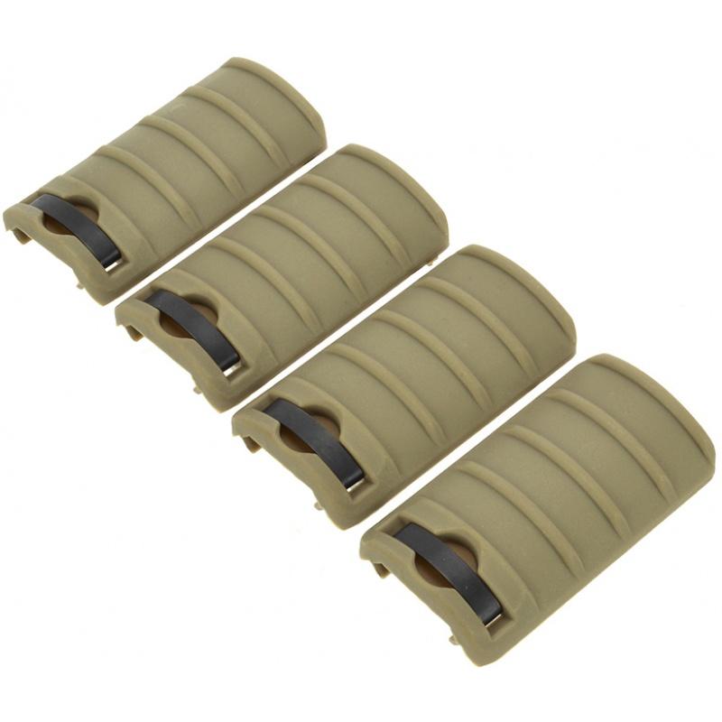 Everest LCT Airsoft Handguard RIS Rail Cover Panels Set of 4 - TAN - $11.72 at Everest