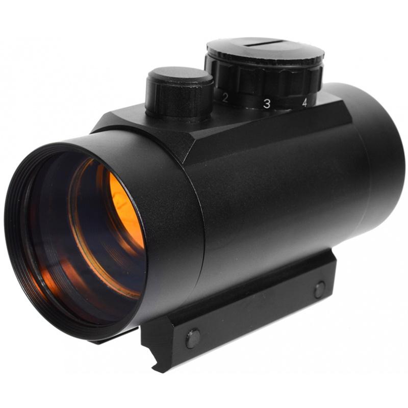 AMA 7-Intensity Airsoft 1x40 Red Dot Scope w/ Rail Mount