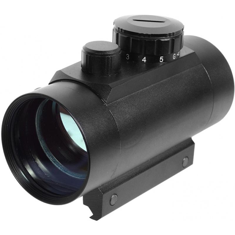 TMC 5-Intensity Full Metal 1x40 Red & Green Dot Scope
