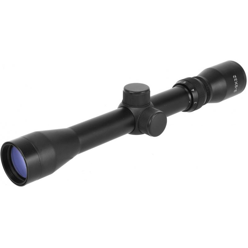 AGM Airsoft VSR-10 AEG 3-9x32 Magnifying Scope - BLACK