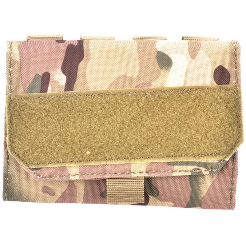 TMC 600D MOLLE Airsoft Shotgun 6-Shell Enclosed Holder - LAND CAMO