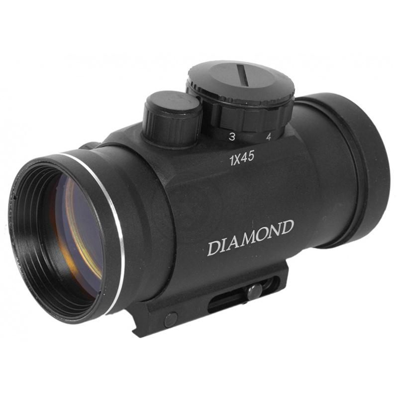 AMA 7-Intensity Metal 1x45 Airsoft Red Dot Scope w/ RIS Mount