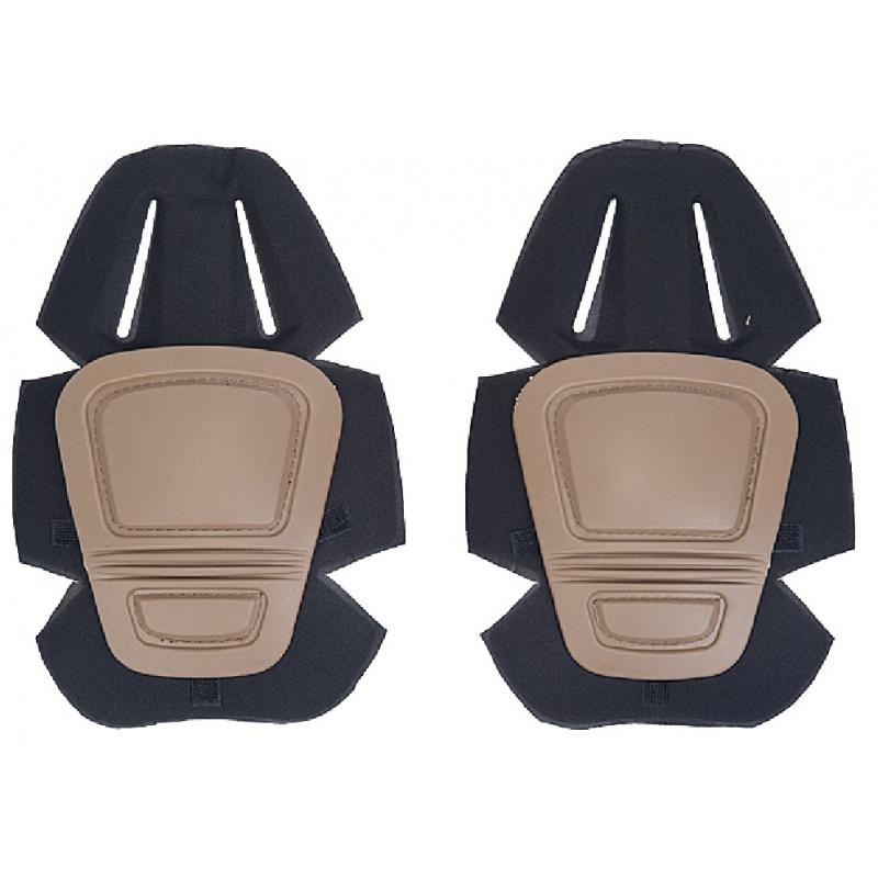 TMC Airsoft Knee Pads for Generation 2 and 3 Combat Pants - TAN