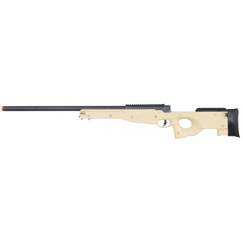 Everest WELL Airsoft L96 AWP Bolt Action Rifle W/ Optic RIS - TAN - $97.37 at Everest