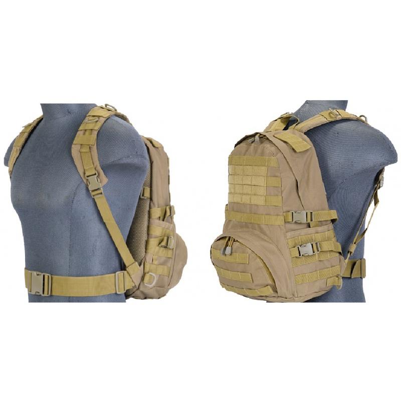 Everest Lancer Tactical Airsoft Patrol Backpack w/ QD Buckles - DARK EARTH - $42.80 at Everest