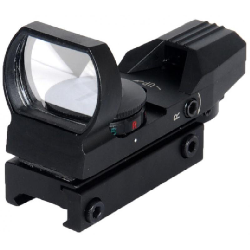 Everest Lancer Tactical Airsoft 4-Reticle Red/Green Dot Reflex Sight - BLACK - $53.50 at Everest