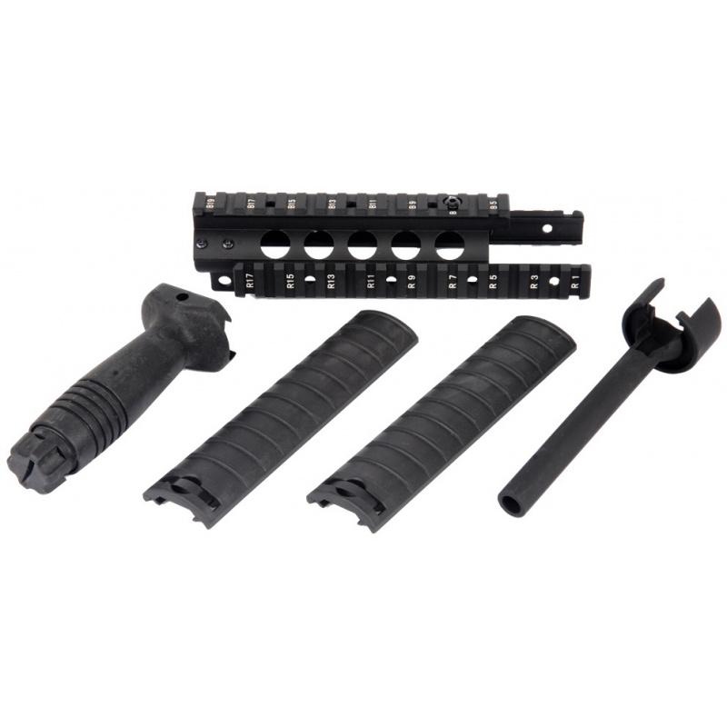Everest Cyma Aluminum MK5 RIS Handguard with Rail Covers and Outer Barrel - $44.89 at Everest