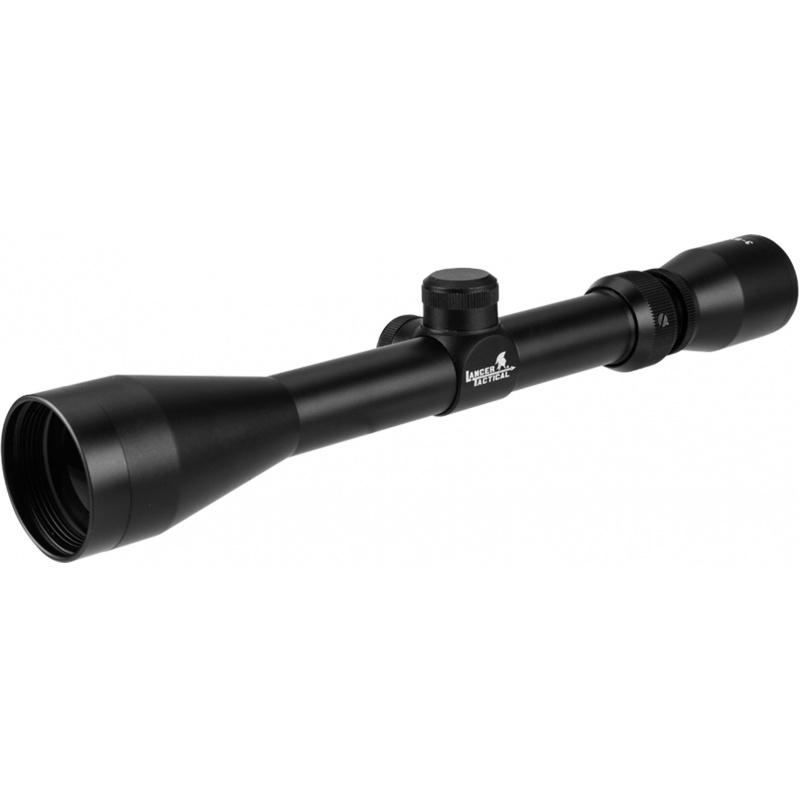 Everest Lancer Tactical Airsoft 3-9x40 AOE Adjustable Zoom Illuminated Scope - $50.24 at Everest