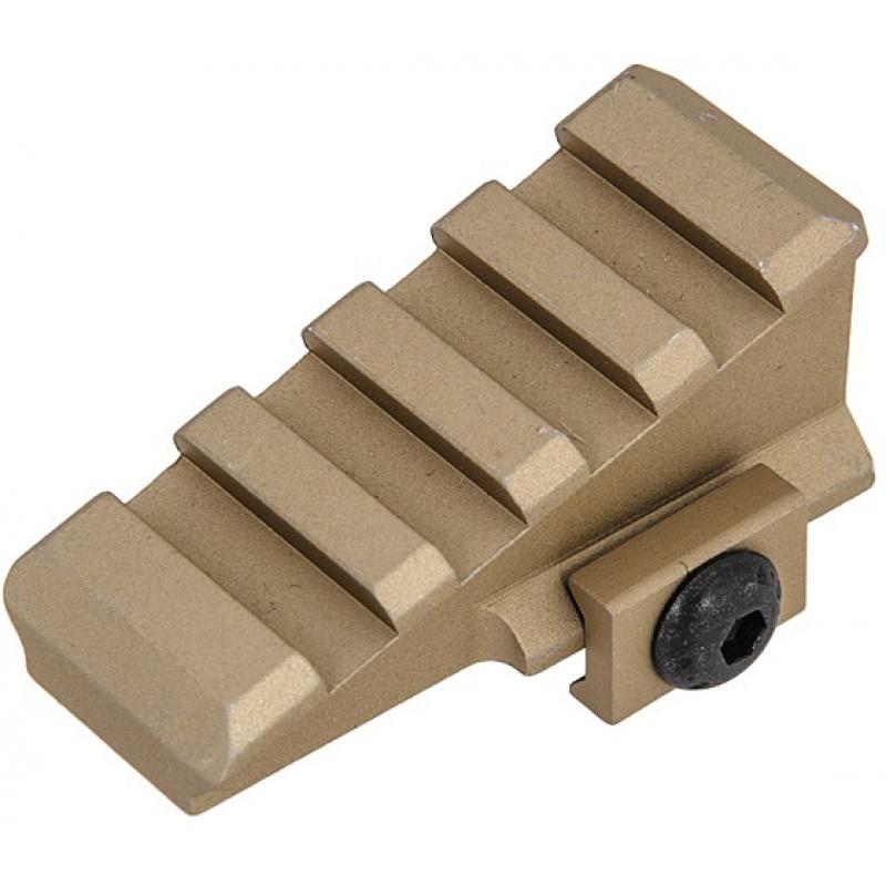Everest UK Arms Airsoft 45-Degree Offset Rail Mount Component - TAN - $10.70 at Everest