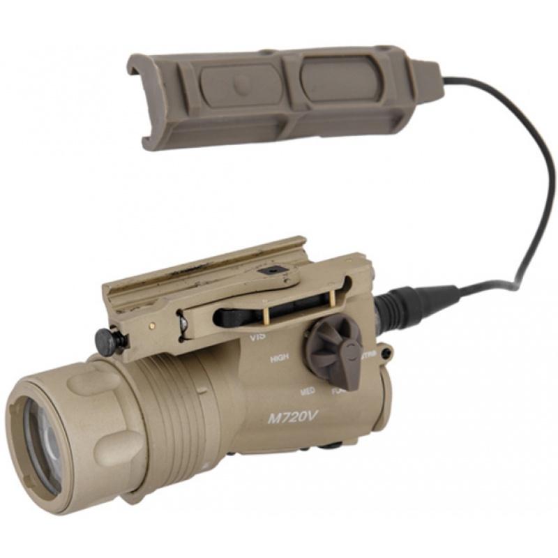 Everest UK Arms M720V Quick Detach Weapon Light with Remote Switch - TAN - $108.02 at Everest