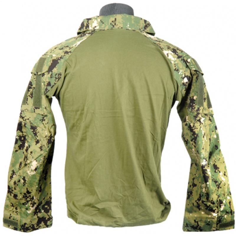 Lancer Tactical Emerson Gen 3 Combat Shirt - JUNGLE DIGITAL - X-SMALL