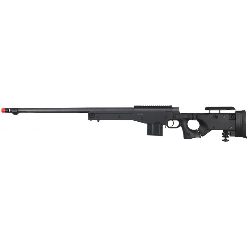 Everest Well Airsoft L96 AWP BOLT Action Rifle w/ Fluted Barrel - BLACK - $117.70 at Everest