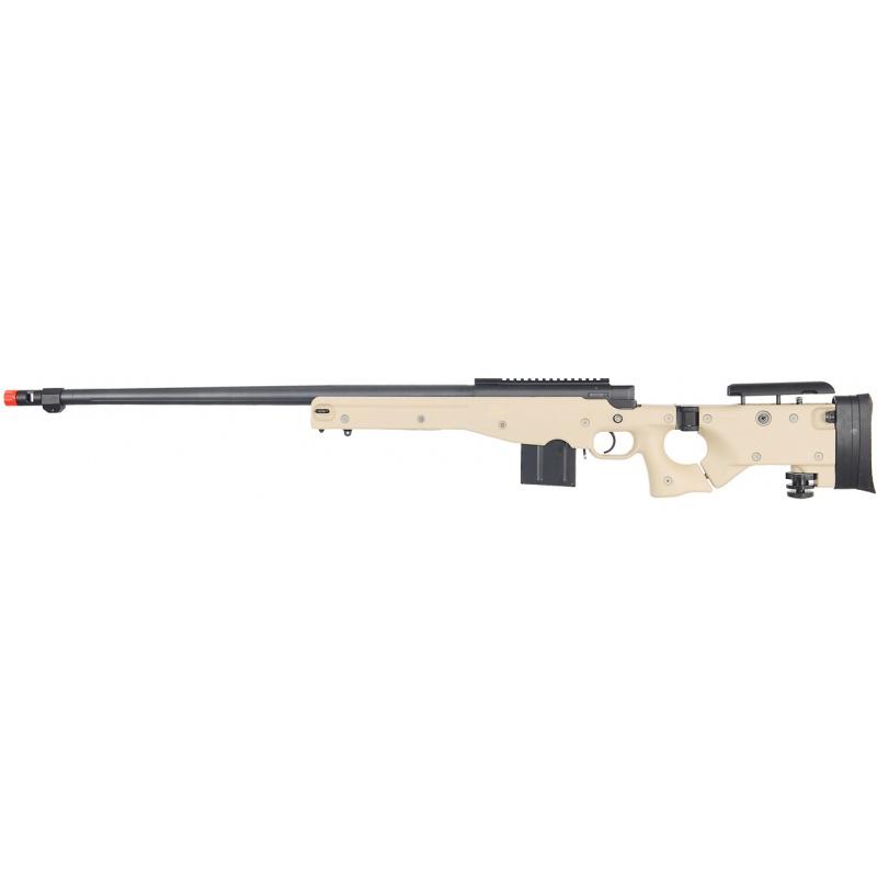 Everest Well Airsoft L96 AWP BOLT Action Rifle w/ Fluted Barrel - TAN - $123.05 at Everest