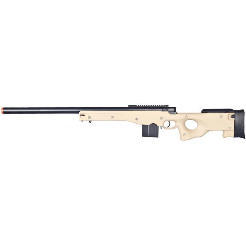 Everest Well Airsoft L96 AWS BOLT Action Rifle Metal Barrel Optics Rail - TAN - $110.21 at Everest
