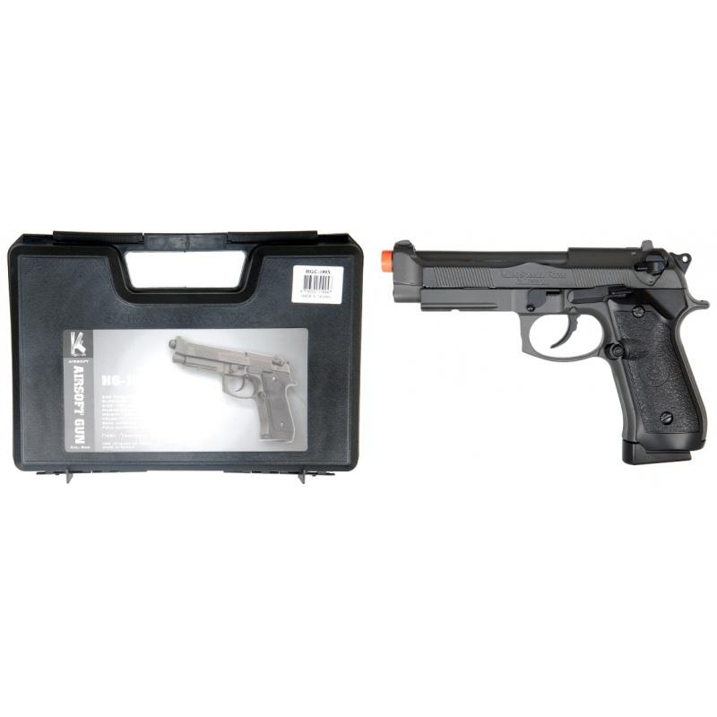Everest HFC Airsoft 192 Pistol Accessory Rail CO2 Powered w/ Semi Only - BLACK - $124.07 at Everest