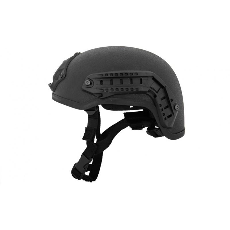 Everest Lancer Tactical Airsoft GUN Mich 2001 NVG Safety Helmet - BLACK - $42.80 at Everest