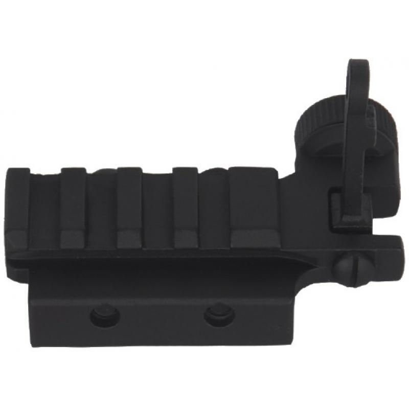 Everest DBoys BIP-04 Iron Sights w/PDW Flip-Up Rear Sight Base - $14.93 at Everest
