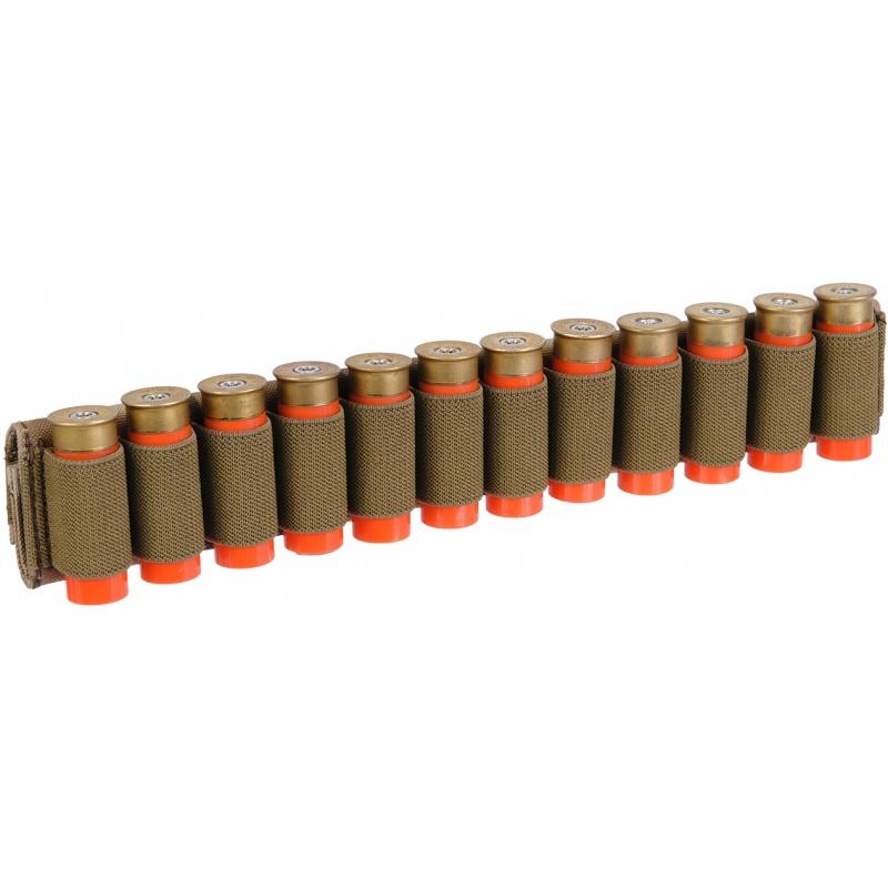 Lancer Tactical Airsoft Shotgun Shell Holder 12 Rd Capacity - CAMO
