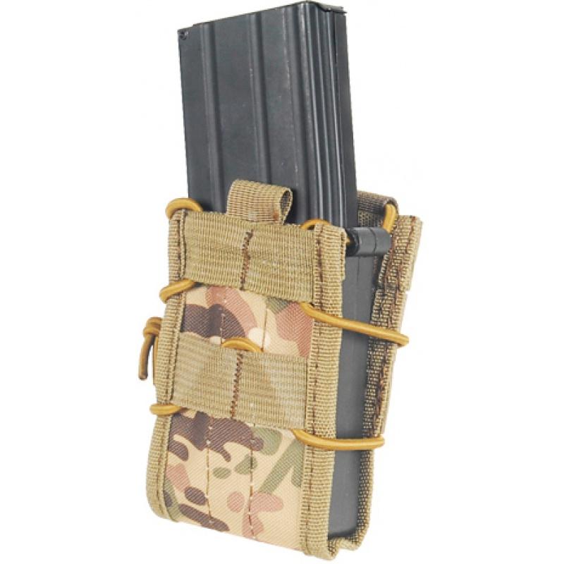 Everest Lancer Tactical Airsoft CA-385C Single MOLLE Magazine Pouches - CAMO - $9.63 at Everest