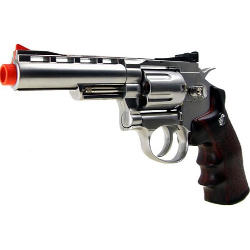 Everest WG M701 Special Combat Airsoft CO2 Revolver Pistol - SILVER - $104.86 at Everest