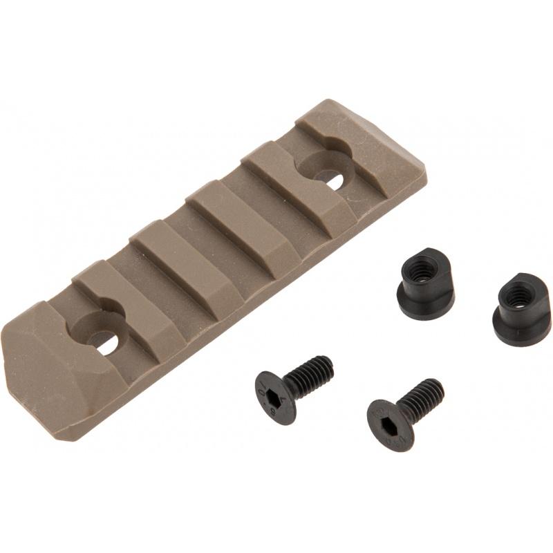 Everest PTS Airsoft Upgraded 1913 Rail Section Keymod 5 Slots - DE - $8.51 at Everest