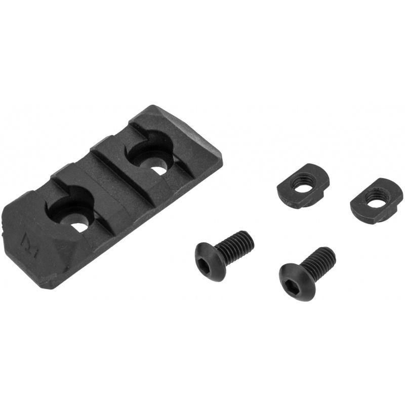PTS Upgraded 1913 M-LOK Rail Section 3 Slot - BLACK