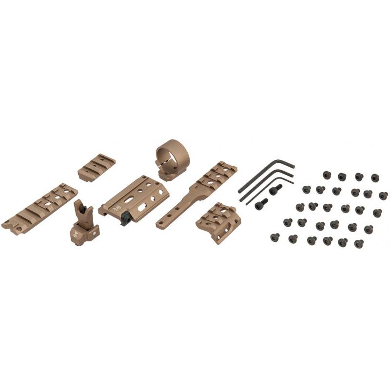 Everest PTS Airsoft Unity Tactical Fusion Modular Rail Mount System - $74.89 at Everest