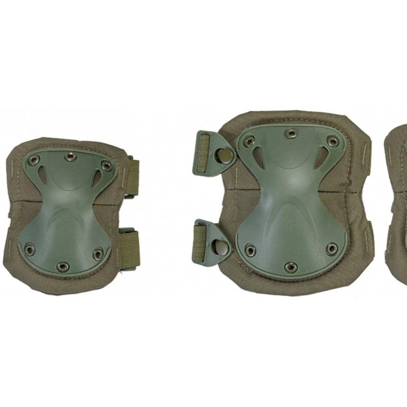UK Arms Airsoft Tactical Protective Pad Set - OD GREEN