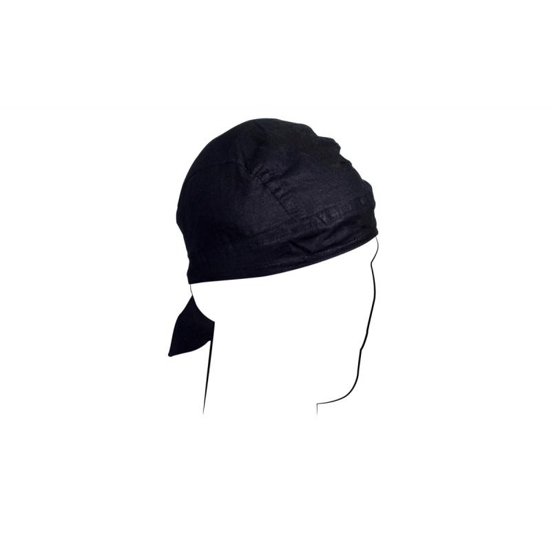 Zan Headgear Airsoft Cotton Headwrap Flydanna - BLACK