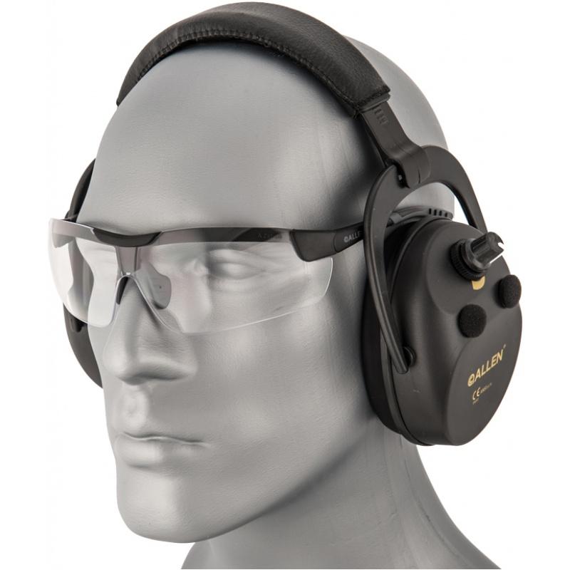 Allen Company Ballistic Muff & Tactical Glasses - BLACK