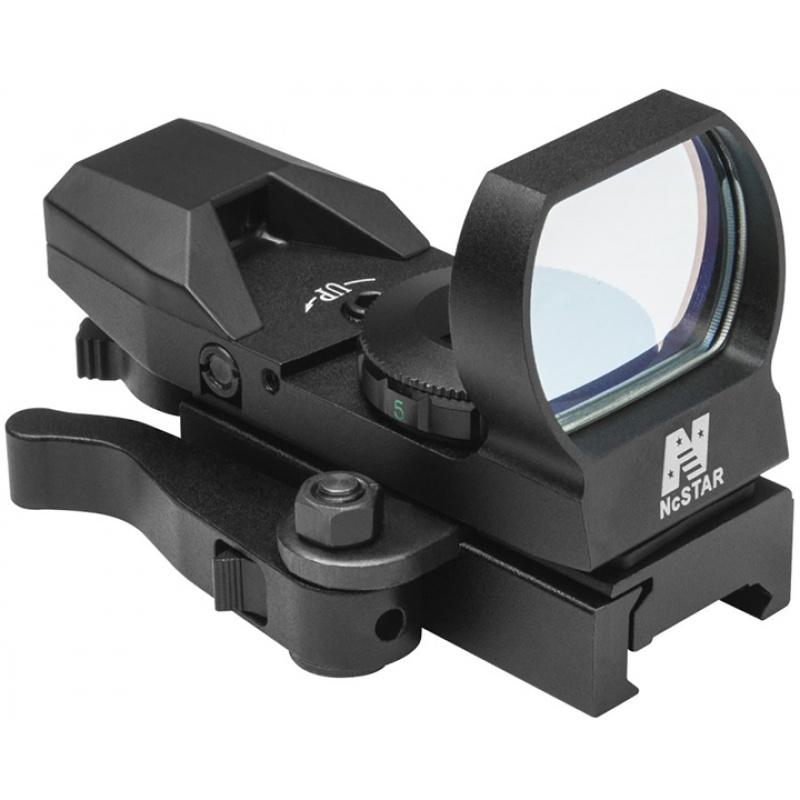 Everest NcStar Airsoft Red Four Reticle Reflex Optic w/ QR Mount - BLACK - $58.84 at Everest