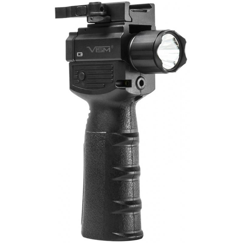 Everest NcStar Vertical Grip w/ Strobe Flashlight Green Laser - BLACK - $129.46 at Everest