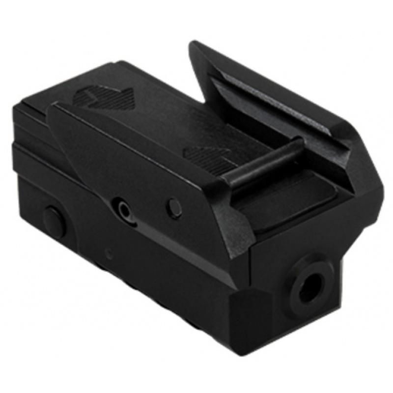 Everest NcStar Compact Aluminum Pistol Green Laser w/ Strobe - BLACK - $67.40 at Everest