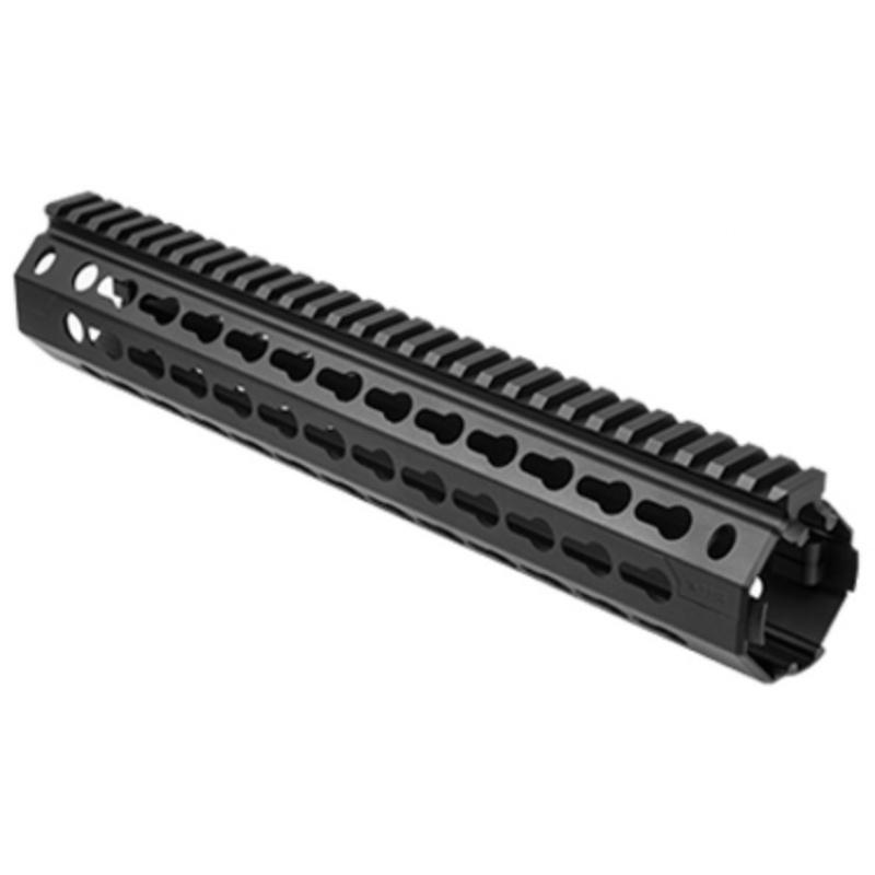 Everest NcStar AR15 KeyMod Aluminum Hanguard - Rifle-Length - BLACK - $62.05 at Everest