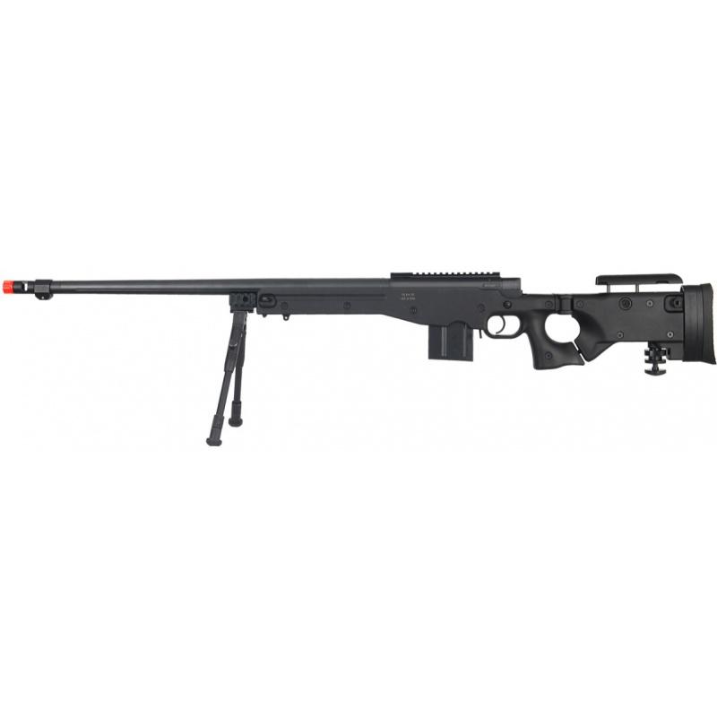 Everest Well Airsoft MK96 Bolt Action Rifle w/ Barrel & Bipod - BLACK - $133.70 at Everest